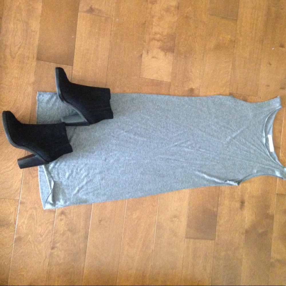 Project Social T Grey Jersey Dress